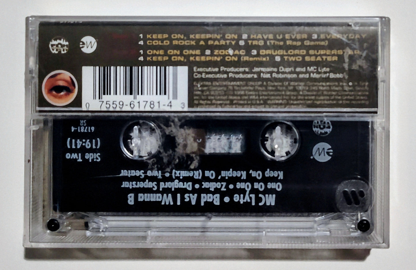 M.C. Lyte - "Bad As I Wanna Be" - CASSETTE TAPE M/M (Sealed)