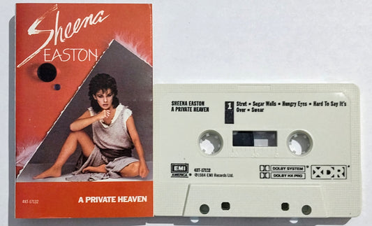 Sheena Easton - “A Private Heaven” - CASSETTE TAPE VG+/VG+