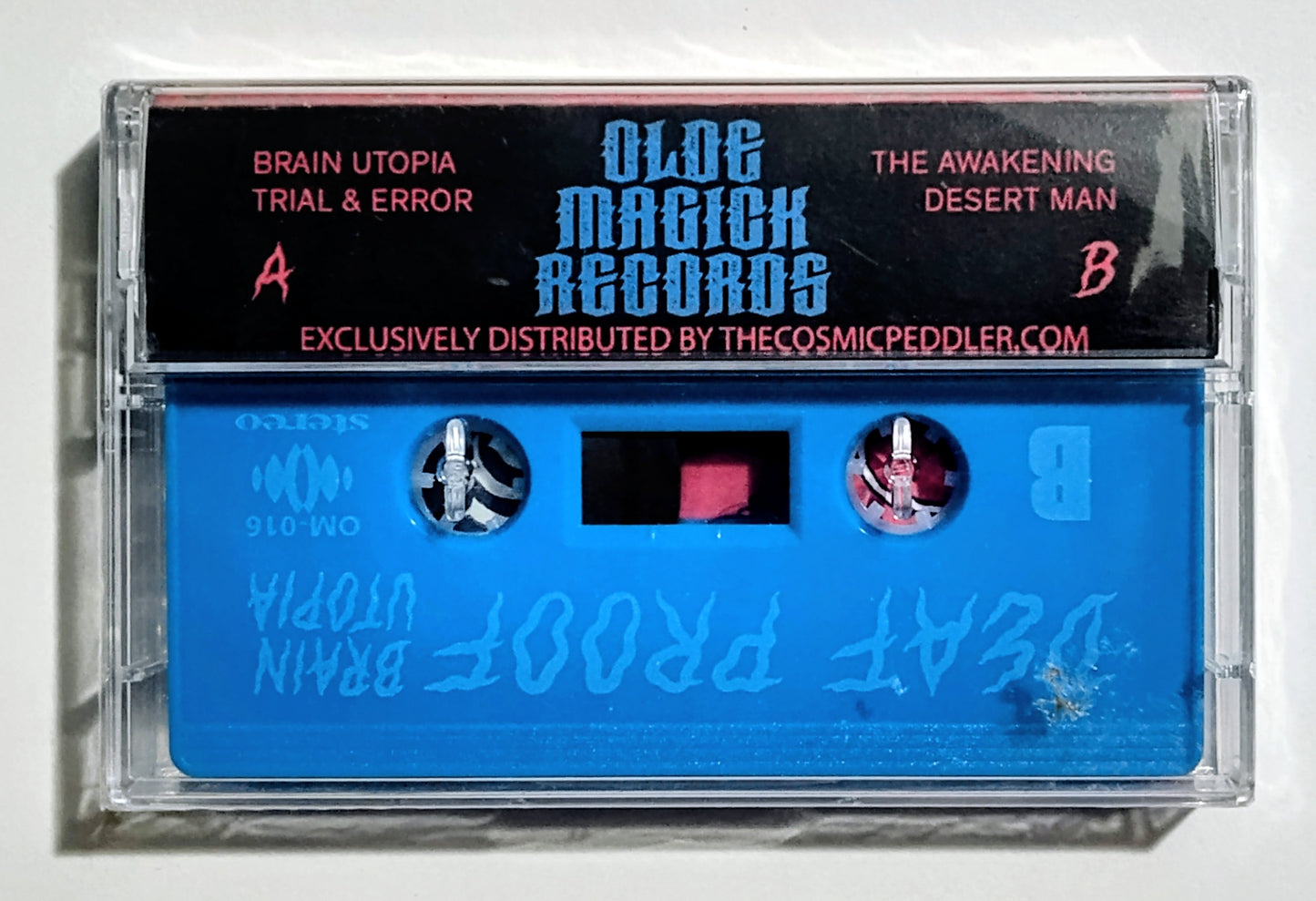Deaf Proof - "Brain Utopia" - INDIE CASSETTE TAPE M/M (Sealed)