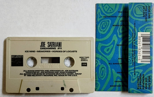 Joe Satriani - “Dreaming #11” - CASSETTE TAPE VG/VG+