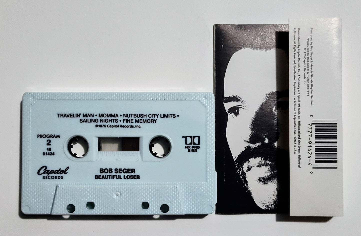 Bob Seger - "Beautiful Loser" - CASSETTE TAPE (DOLBY HX PRO B NR) VG+/VG+