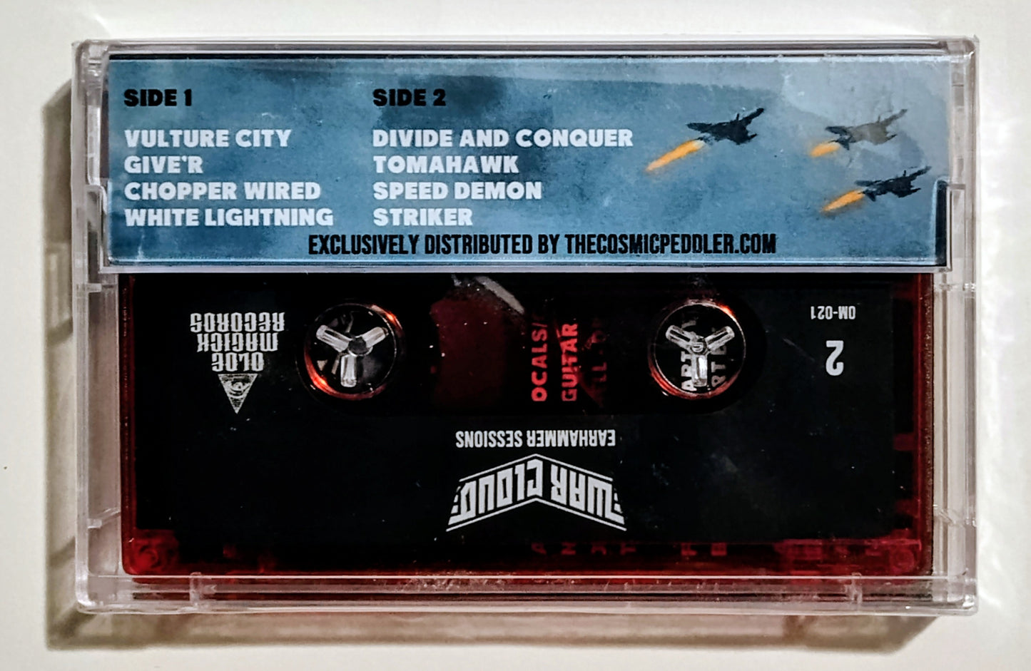 War Cloud - "Earhammer Sessions" - INDIE CASSETTE TAPE M/M (Sealed)