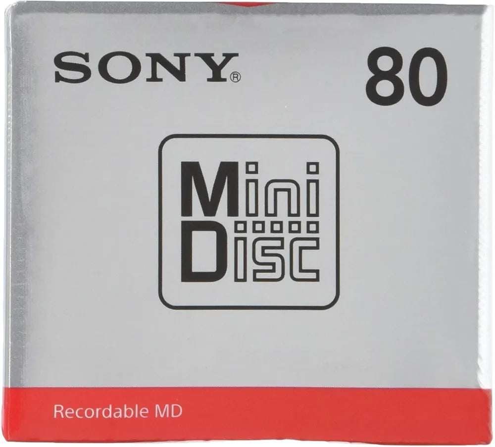 Blank Sony MiniDisc 80 Minutes (Sealed)