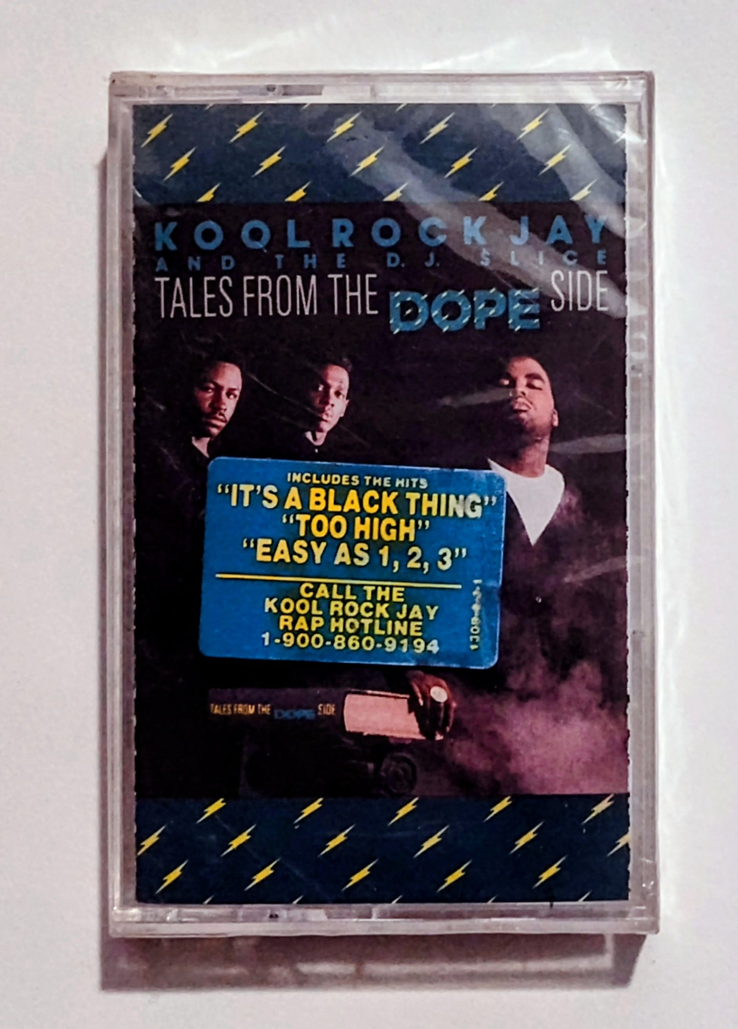 Kool Rock Jay And The D.J. Slice "Tales From The Dope Side" - CASSETTE TAPE M/M (Sealed)