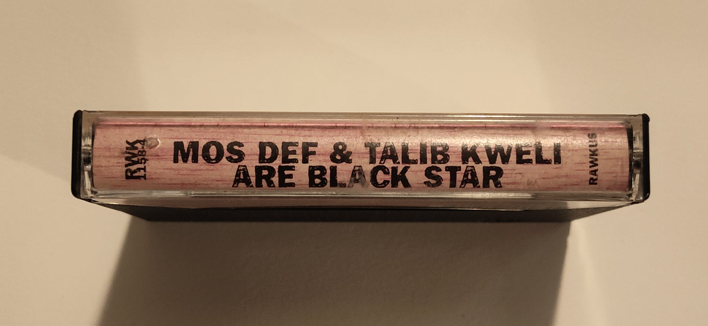 Black Star - "Mos Def And Talib Kweli Are Black Star" - CASSETTE TAPE G+/VG+ (J card is lightstruck; plays perfect)