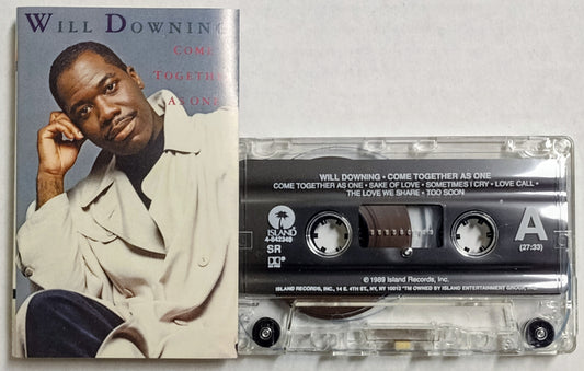 Will Downing - “Come Together As One” - CASSETTE TAPE VG+/VG+