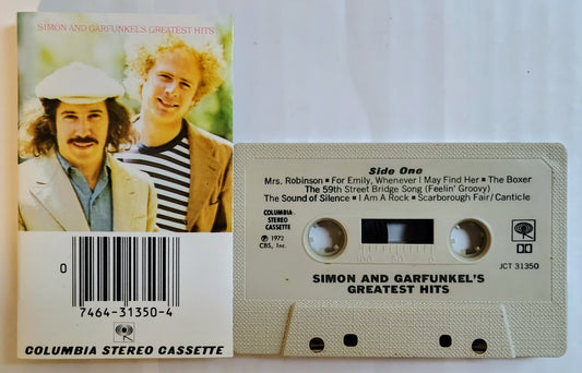Simon & Garfunkel - “Greatest Hits” - CASSETTE TAPE VG+/VG+