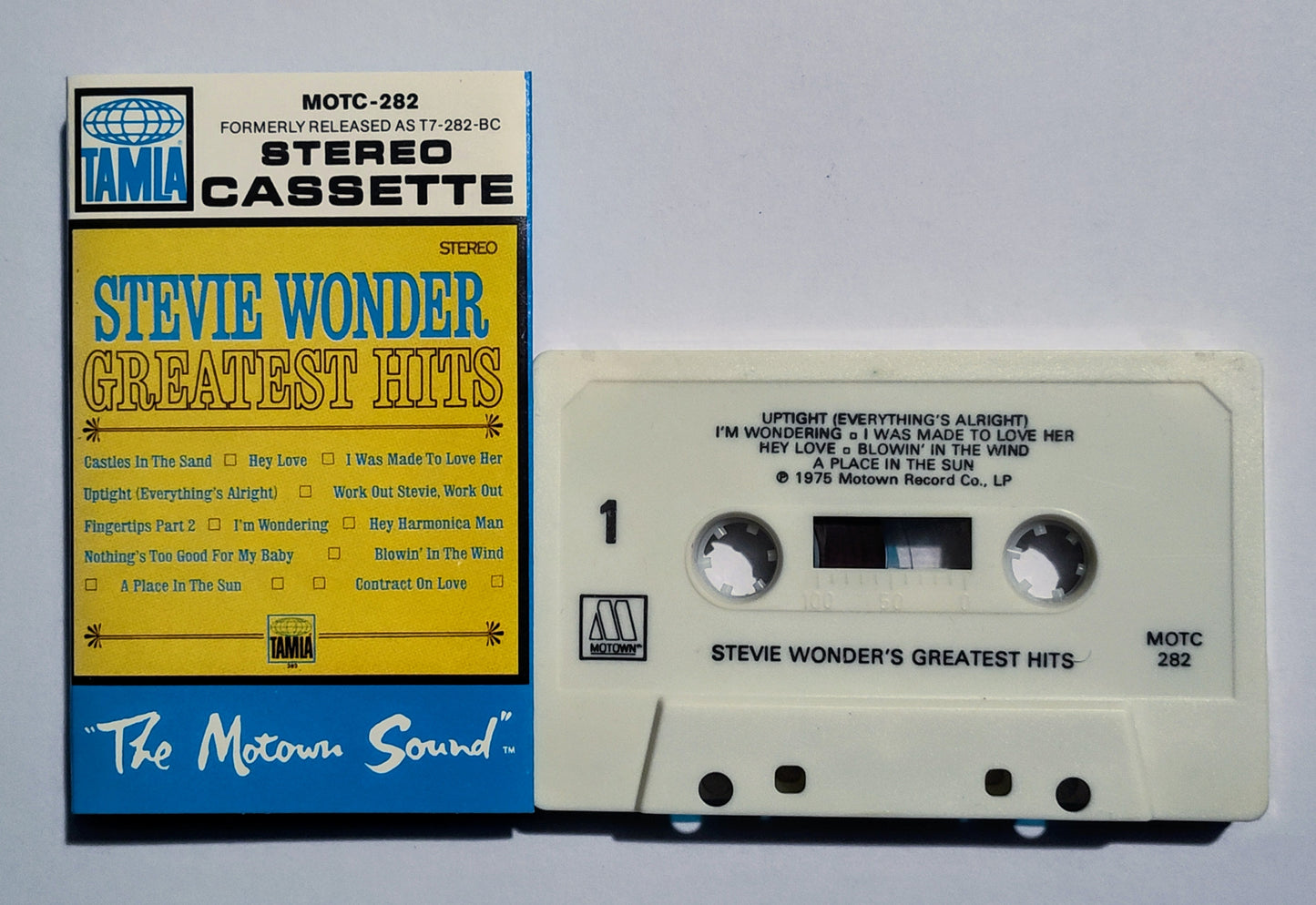 Stevie Wonder - "Greatest Hits" - CASSETTE TAPE VG+/VG+