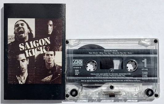 Saigon Kick - “Saigon Kick” - CASSETTE TAPE (Promo Copy) VG/VG+