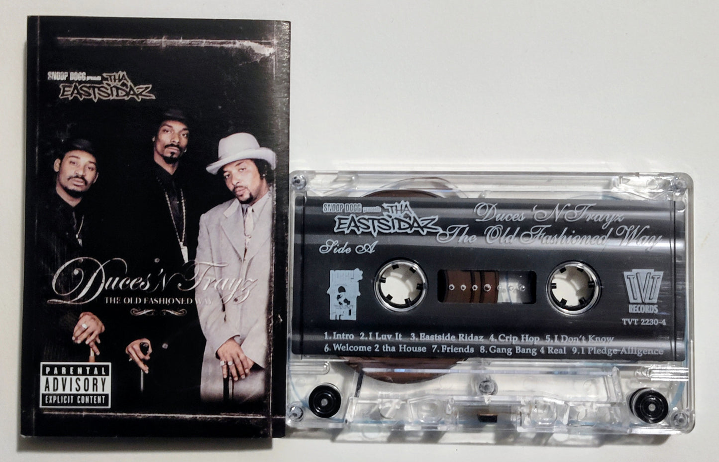 Snoop Dogg Presents - "Tha Eastsidaz: Duces 'N Trayz The Old Fashioned Way" - CASSETTE TAPE VG+/VG+