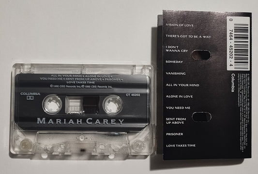 Mariah Carey - "Mariah Carey" - CASSETTE TAPE (DOLBY) NM/VG+