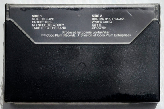 War - “Where There’s Smoke” - CASSETTE TAPE NM/M (Sealed; crack in cover)