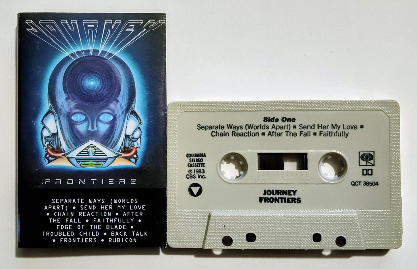 Journey - "Frontiers" - CASSETTE TAPE (DOLBY; Stereo) VG+/VG+