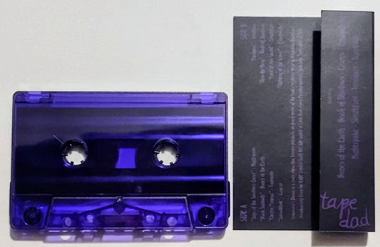 Various Artists - "KABF Tomorrow's Dream A Tribute To Black Sabbath: Volume 1" - INDIE CASSETTE TAPE (Tape Dad; translucent purple shell) M/M