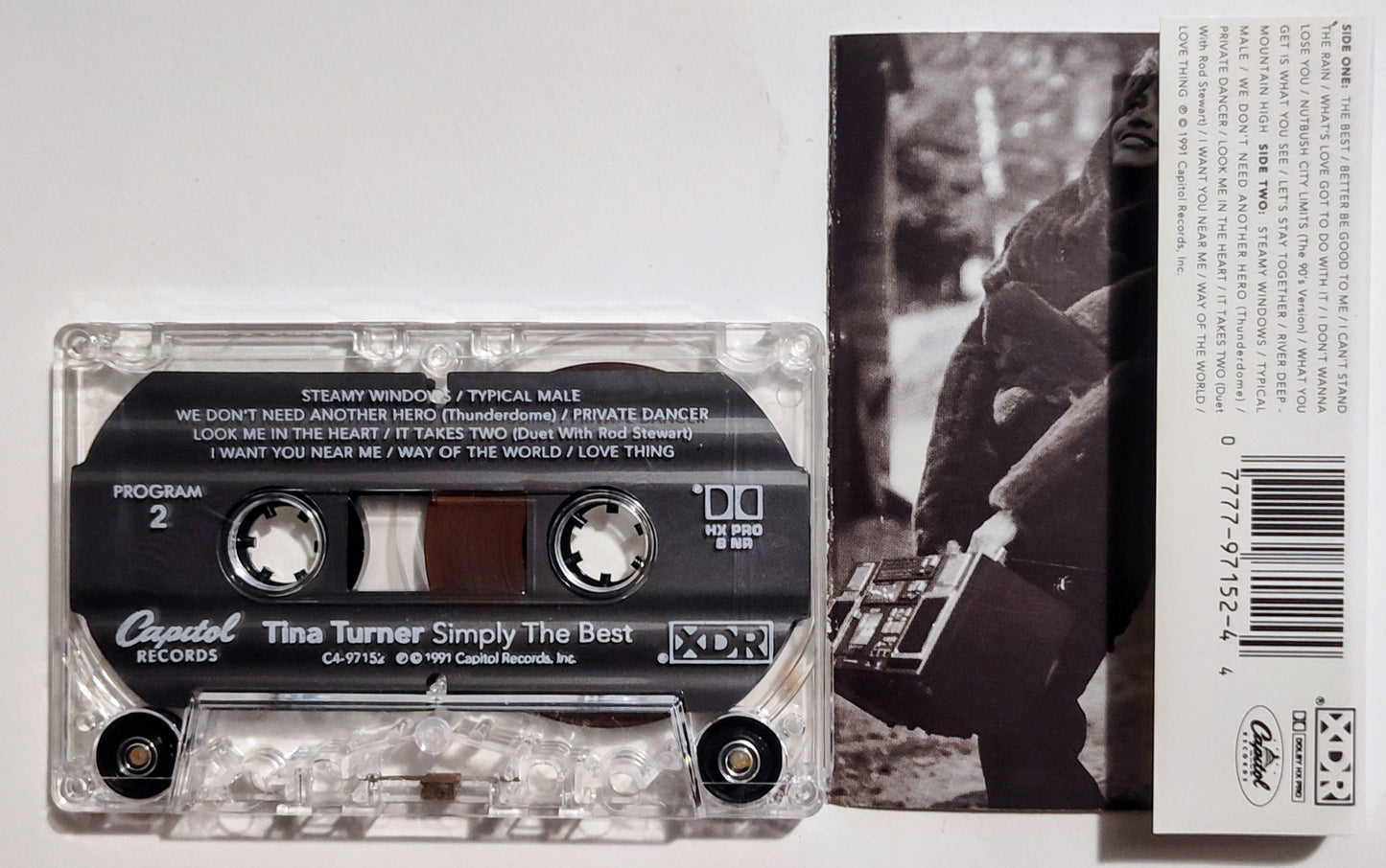 Tina Turner - "Simply The Best" - CASSETTE TAPE (DOLBY HX PRO) VG+/VG