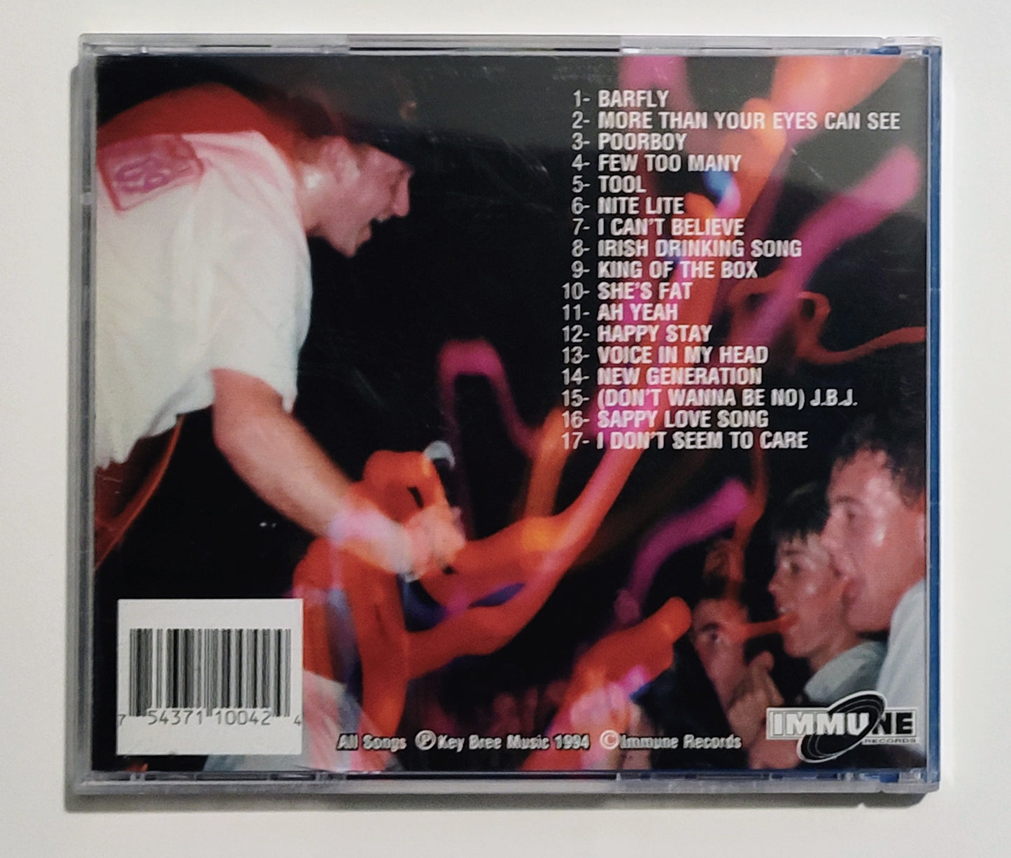 Buck-O-Nine - "Songs In The Key Of Bree" - INDIE COMPACT DISC VG/VG