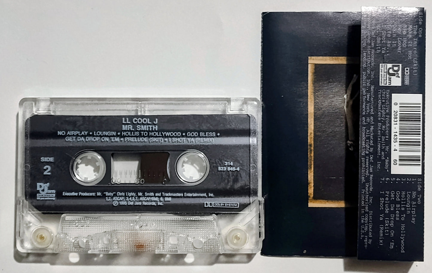L.L. Cool J - "Mr. Smith" - CASSETTE TAPE VG/VG