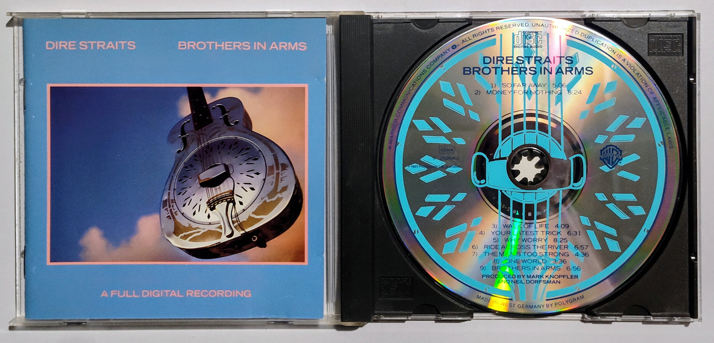 Dire Straits - "Brothers In Arms" - COMPACT DISC VG+/VG