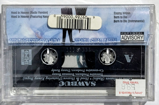 Sawbuc - “Hood In Heaven” - CASSETTE TAPE NM/M (Sealed; torn cellophane) *❄️*