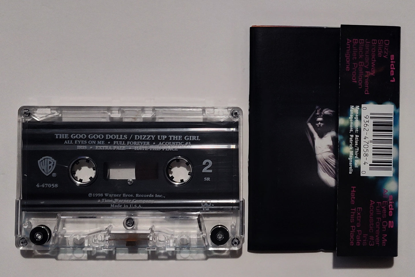 Goo Goo Dolls, The - "Dizzy Up The Girl" - CASSETTE TAPE (SR; DOLBY HX PRO B NR) VG+/VG+