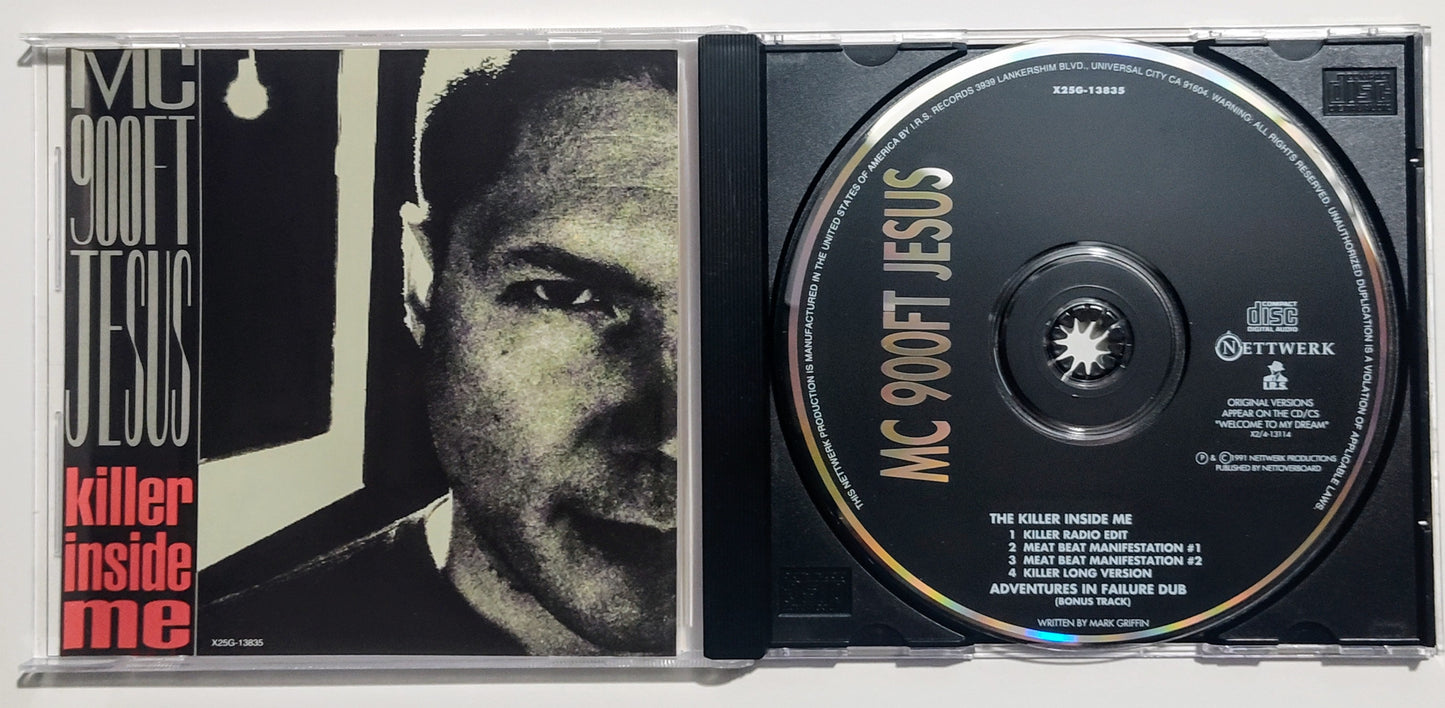 M.C. 900 Ft. Jesus - "Killer Inside Me" - COMPACT DISC VG/NM