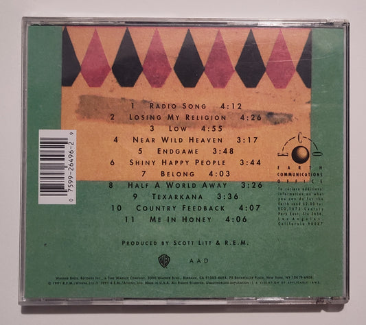 REM - "Out Of Time" - COMPACT DISC VG+/G+