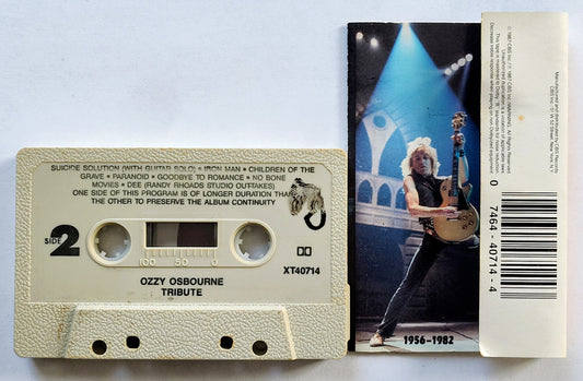 Ozzy Osbourne - “Randy Rhoads Tribute” - CASSETTE TAPE VG/VG