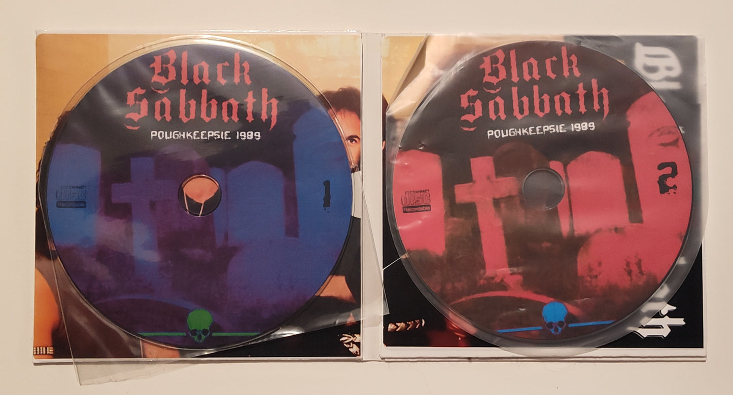 Black Sabbath - "Live In Poughkeepsie 1989"- COMPACT DISC (Unofficial; 2xCD) NM/NM