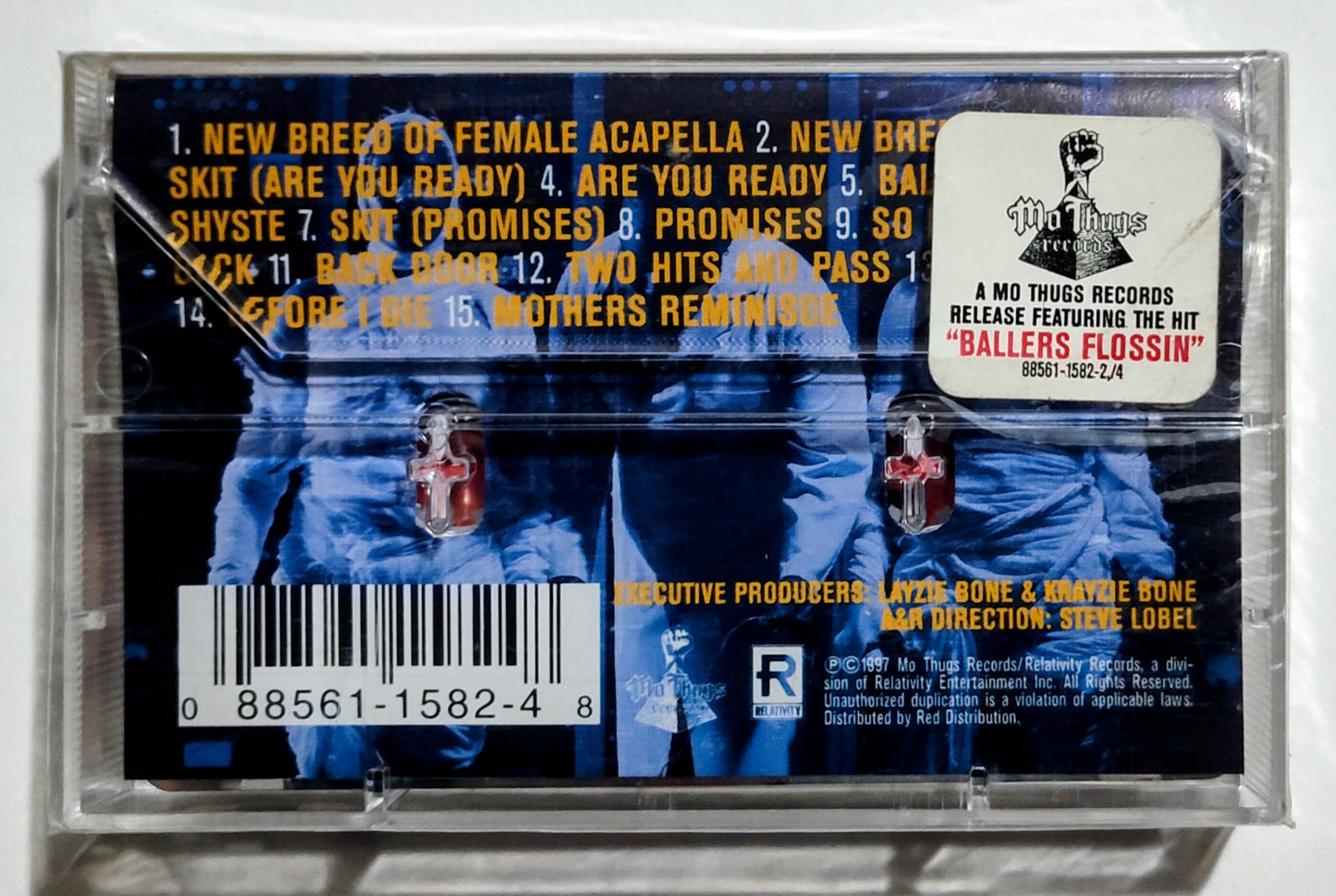II True - "A New Breed Of Female (Mo Thugs Records)" - CASSETTE TAPE NM/M (Sealed with hype sticker; tiny tear in seal)