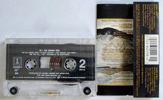 U2 - "The Joshua Tree" - CASSETTE TAPE VG/VG *🚨*
