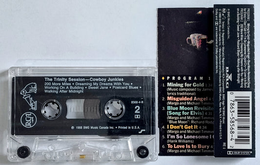 Cowboy Junkies - “The Trinity Sessions” - CASSETTE TAPE VG+/VG *🚨*