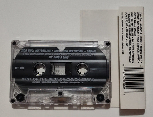 Chuck Berry - "The Best Of" - CASSETTE TAPE VG+/VG+