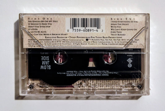 Teddy Pendergrass - "Truly Blessed" - CASSETTE TAPE M/M (Sealed)