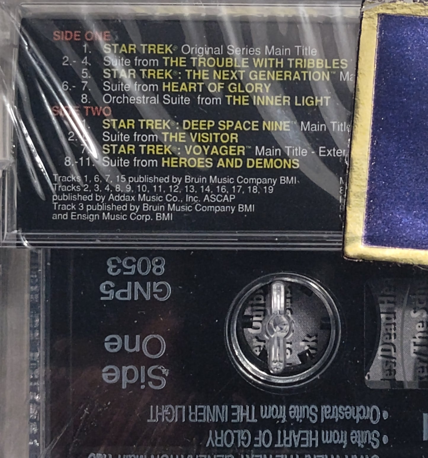 Various Artists - "The Best Of Star Trek 30th Anniversary Special" - CASSETTE TAPE M/M (Sealed)
