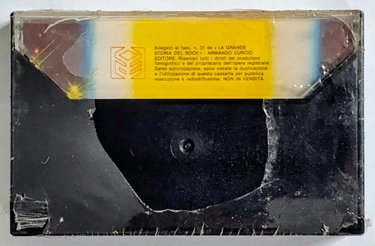 Ray Charles; Billy Preston - “La Grande Storia Del Rock (Italy Compilation)” - CASSETTE TAPE VG+/M (Sealed; shelf wear)