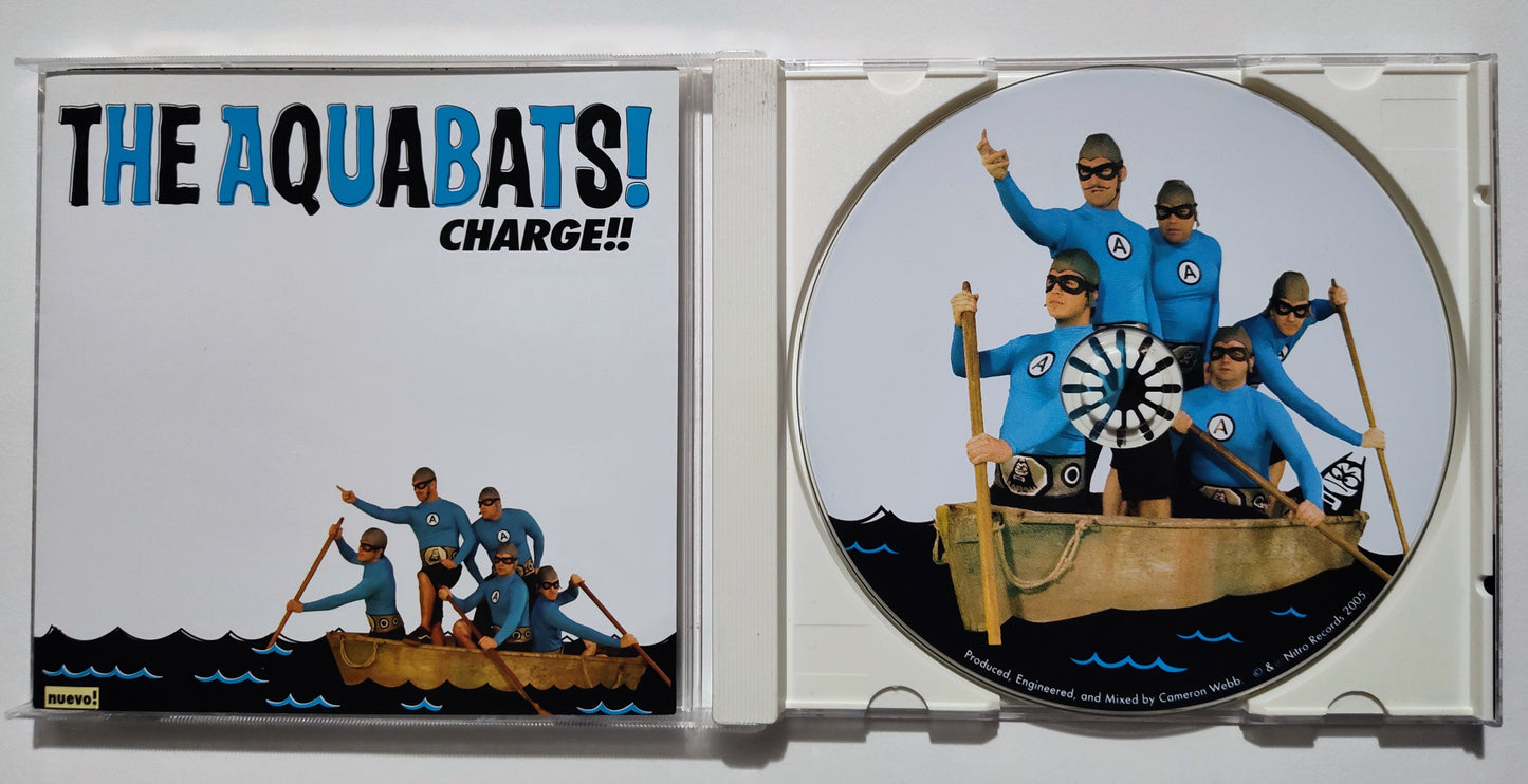 Aquabats, The - "Charge!" - INDIE COMPACT DISC VG/G+ (No trading cards)