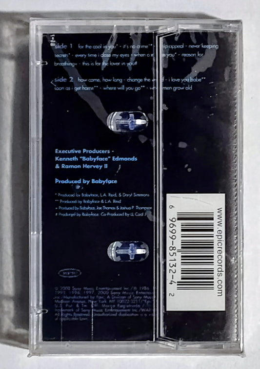 Babyface - “A Collection Of His Greatest Hits” - CASSETTE TAPE M/M (Sealed with hype sticker)