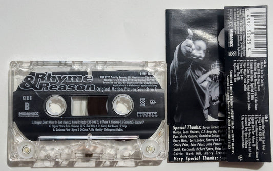 Various Artists - "Rhyme & Reason Soundtrack" - CASSETTE TAPE G+/G+