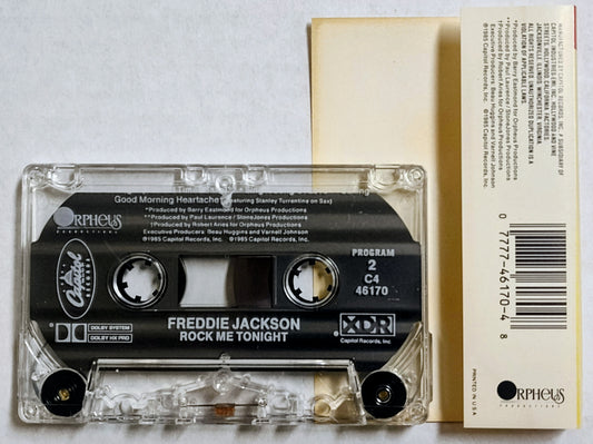 Freddie Jackson - “Rock Me Tonight” - CASSETTE TAPE VG+/VG+