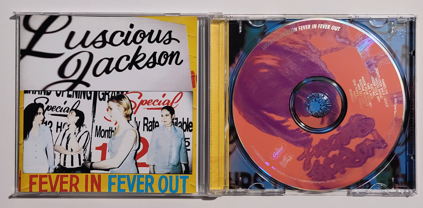 Luscious Jackson - "Fever In Fever Out" - COMPACT DISC VG+/VG