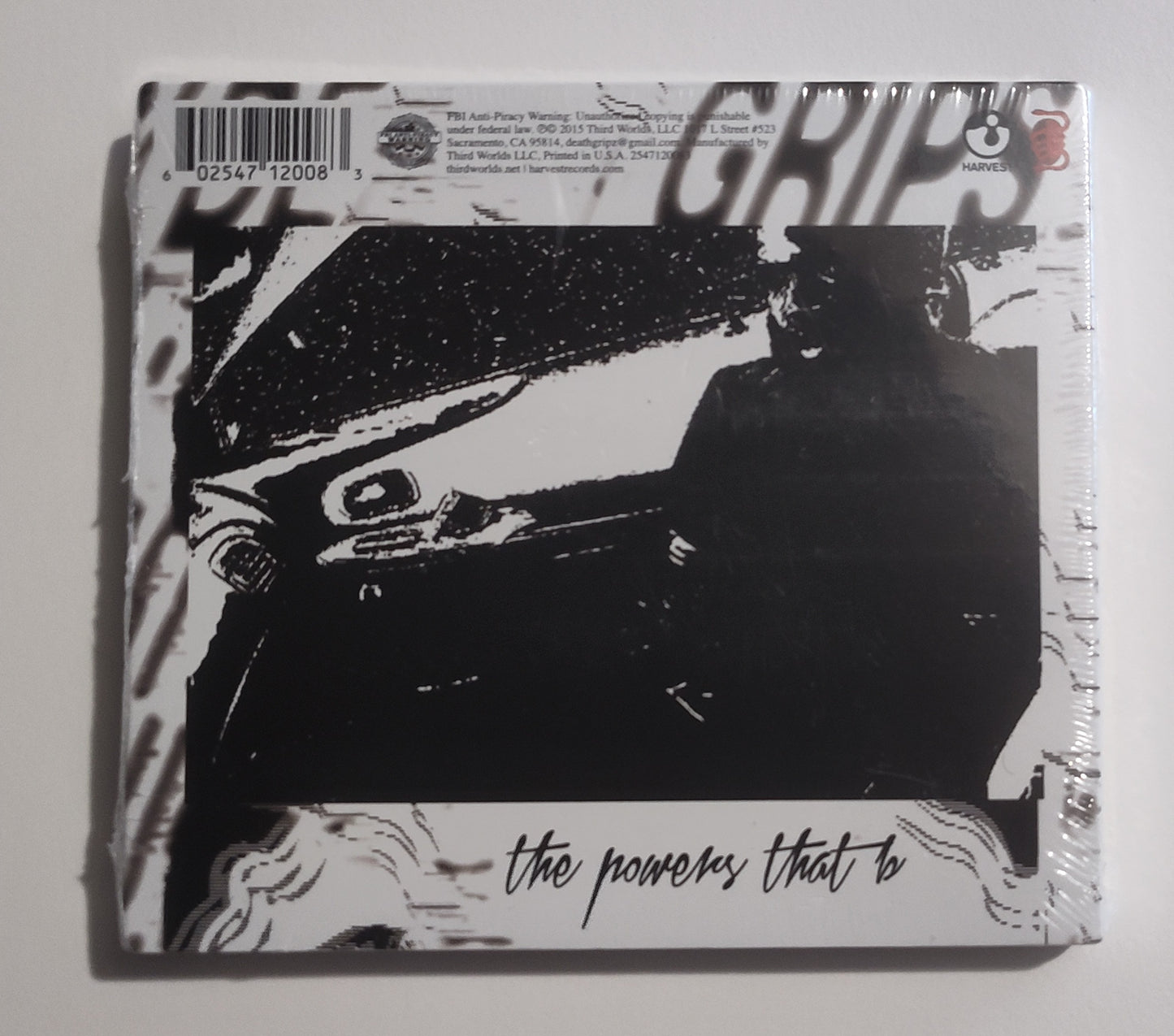 Death Grips - "The Powers That B" - INDIE COMPACT DISC (2x) M/M (Sealed)