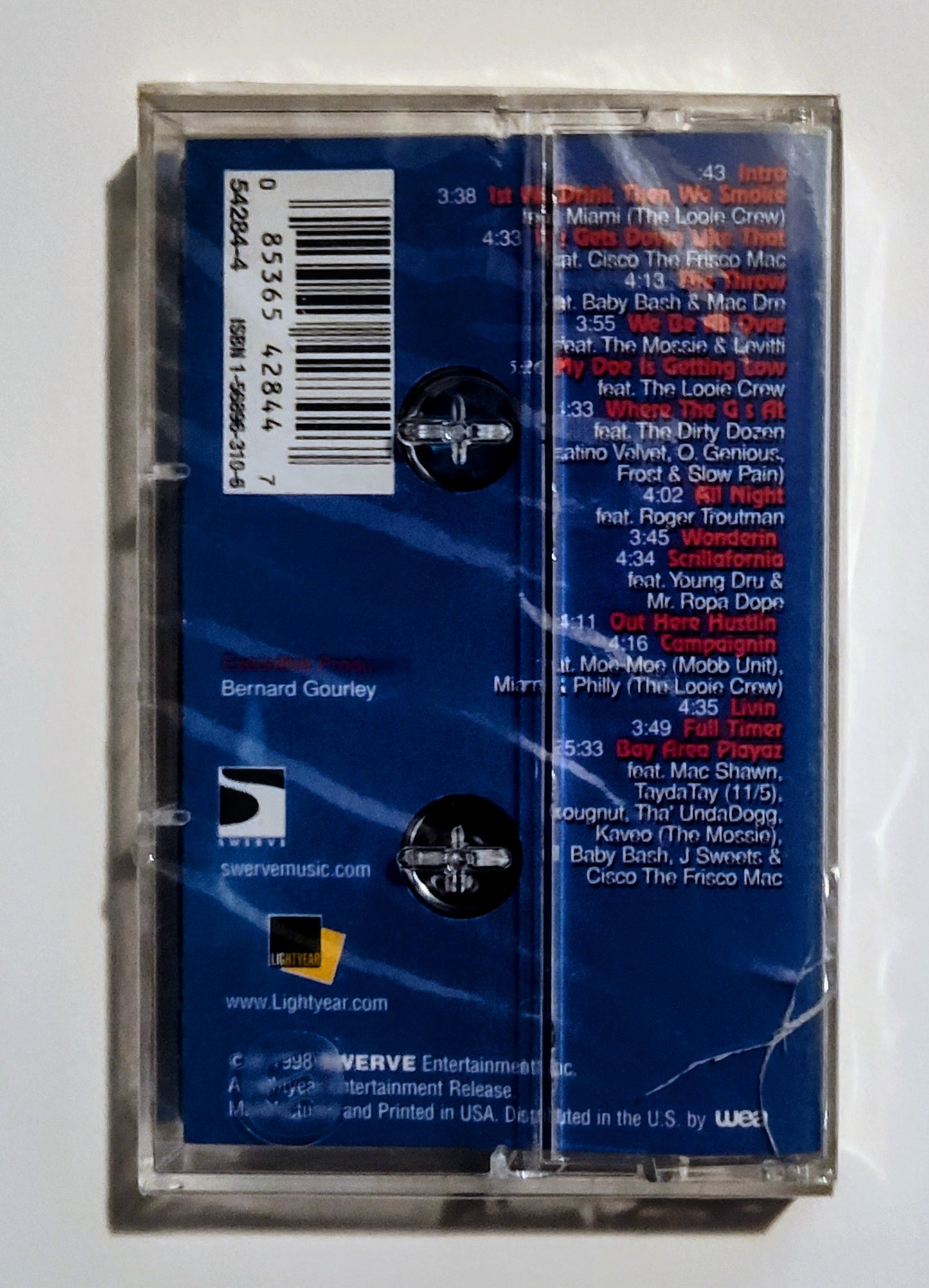 N2 Deep - "The Rumble" - CASSETTE TAPE VG+/M (Sealed; cracked case)