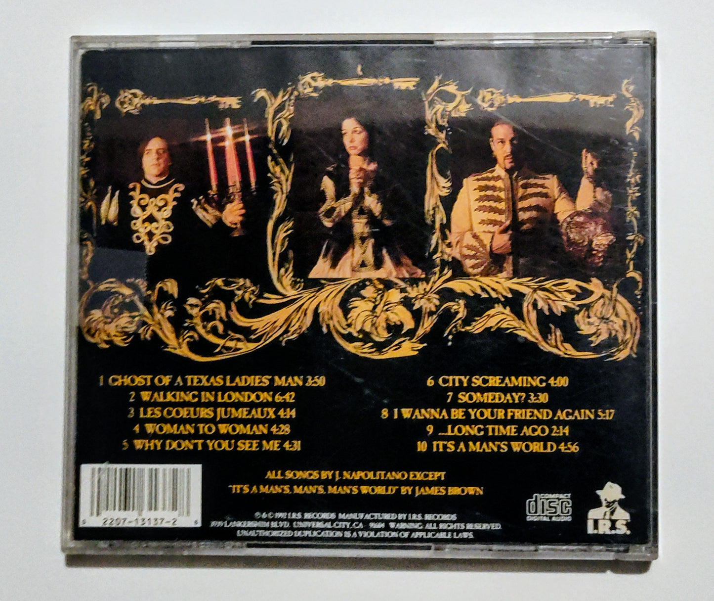 Concrete Blonde - "Walking In London" - COMPACT DISC G+/G+
