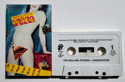 Rolling Stones - "Under Cover" - CASSETTE TAPE (SR; DOLBY) G+/G+