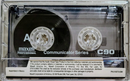 Blank - Maxell C90 Normal Bias (Pro/Industrial Communicator Series; 90-Minute; Sealed)