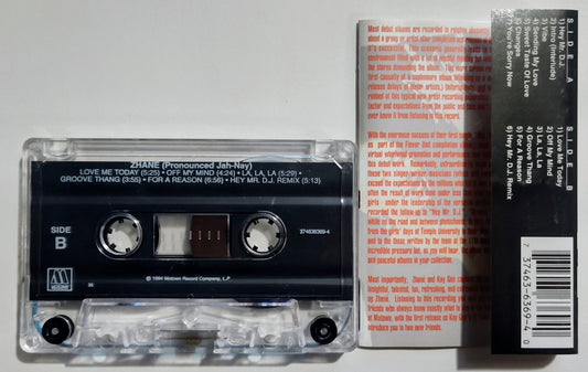 Zhané - "Pronounced Jah-Nay" - CASSETTE TAPE VG+/VG+