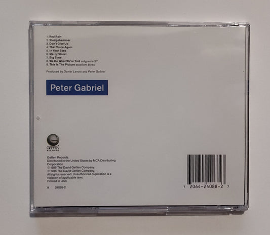 Peter Gabriel - "So" - COMPACT DISC NM/NM