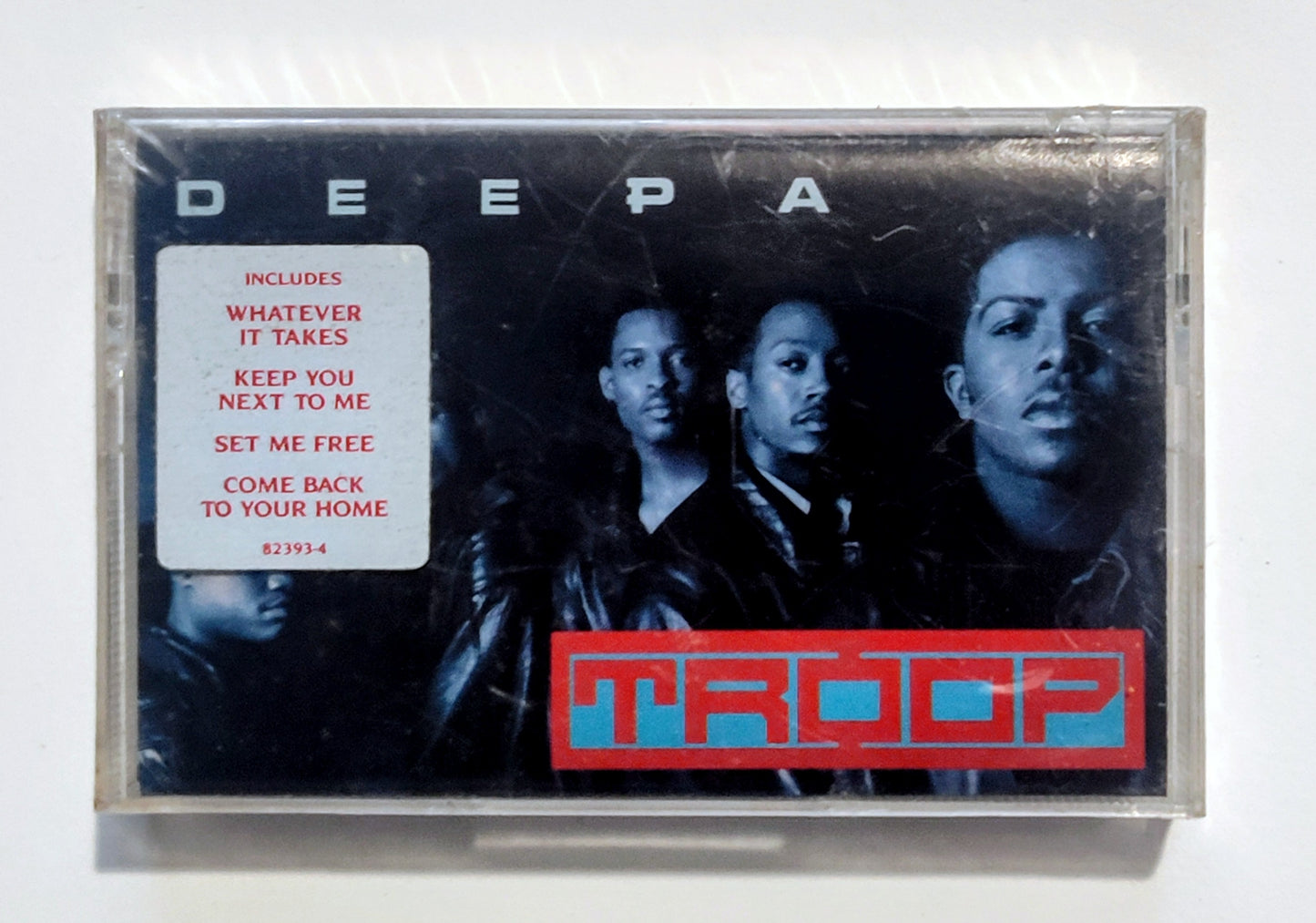Troop - "Deepa" - CASSETTE TAPE (DIGalog; DOLBY) NM/M (Sealed; tiny break in seal on back)