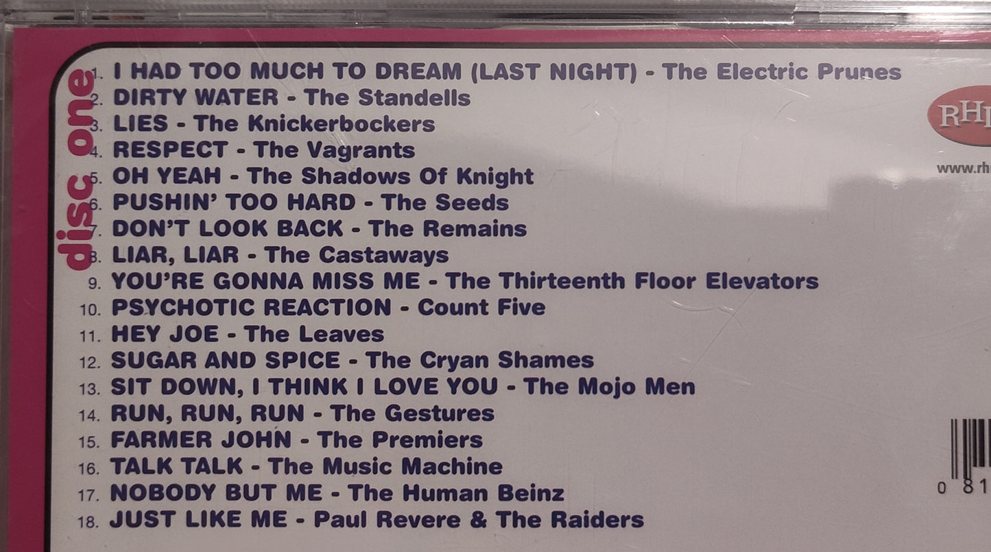 Various Artists - "Nuggets From Nuggets: Choice Artifacts From The First Psychedelic Era" - COMPACT DISC (2x) M/M (Sealed)