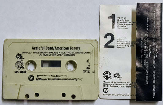 Grateful Dead - “American Beauty” - CASSETTE TAPE G/G